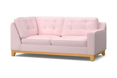 Brentwood Right Arm Corner Apt Size Sofa :: Leg Finish: Natural / Configuration: RAF - Chaise on the Right