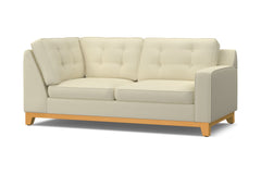 Brentwood Right Arm Corner Apt Size Sofa :: Leg Finish: Natural / Configuration: RAF - Chaise on the Right