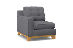 Brentwood Left Arm Chair :: Leg Finish: Natural / Configuration: LAF - Chaise on the Left