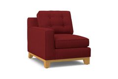 Brentwood Left Arm Chair :: Leg Finish: Natural / Configuration: LAF - Chaise on the Left