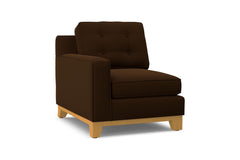 Brentwood Left Arm Chair :: Leg Finish: Natural / Configuration: LAF - Chaise on the Left