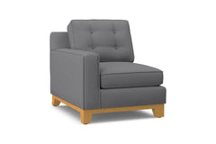 Brentwood Left Arm Chair :: Leg Finish: Natural / Configuration: LAF - Chaise on the Left