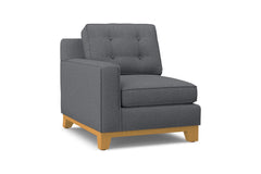 Brentwood Left Arm Chair :: Leg Finish: Natural / Configuration: LAF - Chaise on the Left