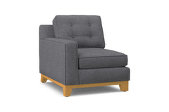 Brentwood Left Arm Chair :: Leg Finish: Natural / Configuration: LAF - Chaise on the Left