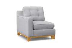 Brentwood Left Arm Chair :: Leg Finish: Natural / Configuration: LAF - Chaise on the Left