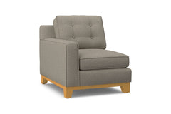 Brentwood Left Arm Chair :: Leg Finish: Natural / Configuration: LAF - Chaise on the Left