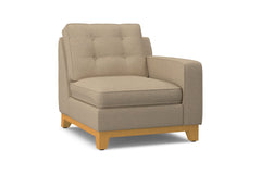 Brentwood Right Arm Chair :: Leg Finish: Natural / Configuration: RAF - Chaise on the Right
