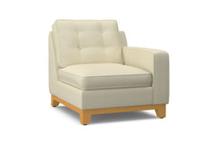Brentwood Right Arm Chair :: Leg Finish: Natural / Configuration: RAF - Chaise on the Right