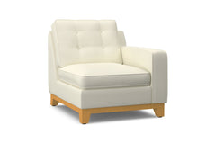 Brentwood Right Arm Chair :: Leg Finish: Natural / Configuration: RAF - Chaise on the Right