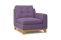 Brentwood Right Arm Chair :: Leg Finish: Natural / Configuration: RAF - Chaise on the Right