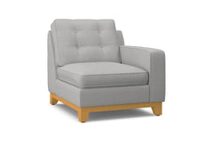 Brentwood Right Arm Chair :: Leg Finish: Natural / Configuration: RAF - Chaise on the Right