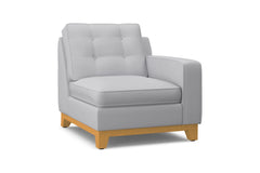 Brentwood Right Arm Chair :: Leg Finish: Natural / Configuration: RAF - Chaise on the Right