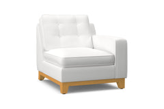 Brentwood Right Arm Chair :: Leg Finish: Natural / Configuration: RAF - Chaise on the Right