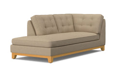 Brentwood Left Arm Chaise :: Leg Finish: Natural / Configuration: LAF - Chaise on the Left