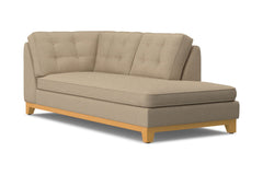 Brentwood Right Arm Chaise :: Leg Finish: Natural / Configuration: RAF - Chaise on the Right