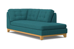 Brentwood Right Arm Chaise :: Leg Finish: Natural / Configuration: RAF - Chaise on the Right