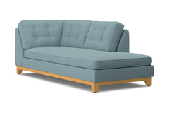 Brentwood Right Arm Chaise :: Leg Finish: Natural / Configuration: RAF - Chaise on the Right
