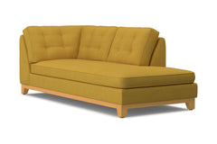 Brentwood Right Arm Chaise :: Leg Finish: Natural / Configuration: RAF - Chaise on the Right