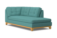 Brentwood Right Arm Chaise :: Leg Finish: Natural / Configuration: RAF - Chaise on the Right