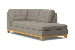 Brentwood Right Arm Chaise :: Leg Finish: Natural / Configuration: RAF - Chaise on the Right