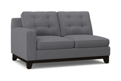 Brentwood Left Arm Loveseat :: Leg Finish: Espresso / Configuration: LAF - Chaise on the Left