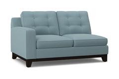 Brentwood Left Arm Loveseat :: Leg Finish: Espresso / Configuration: LAF - Chaise on the Left