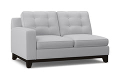 Brentwood Left Arm Loveseat :: Leg Finish: Espresso / Configuration: LAF - Chaise on the Left