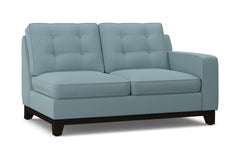 Brentwood Right Arm Loveseat :: Leg Finish: Espresso / Configuration: RAF - Chaise on the Right