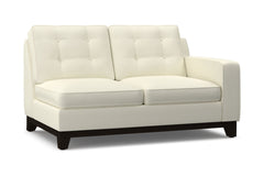 Brentwood Right Arm Loveseat :: Leg Finish: Espresso / Configuration: RAF - Chaise on the Right