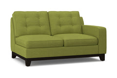 Brentwood Right Arm Loveseat :: Leg Finish: Espresso / Configuration: RAF - Chaise on the Right