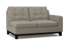 Brentwood Right Arm Loveseat :: Leg Finish: Espresso / Configuration: RAF - Chaise on the Right