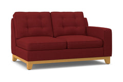 Brentwood Right Arm Loveseat :: Leg Finish: Natural / Configuration: RAF - Chaise on the Right