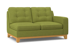 Brentwood Right Arm Loveseat :: Leg Finish: Natural / Configuration: RAF - Chaise on the Right