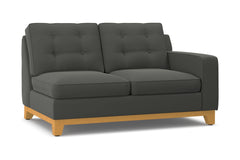 Brentwood Right Arm Loveseat :: Leg Finish: Natural / Configuration: RAF - Chaise on the Right