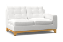 Brentwood Right Arm Loveseat :: Leg Finish: Natural / Configuration: RAF - Chaise on the Right