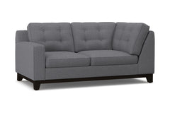 Brentwood Left Arm Corner Loveseat :: Leg Finish: Espresso / Configuration: LAF - Chaise on the Left