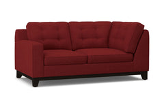 Brentwood Left Arm Corner Loveseat :: Leg Finish: Espresso / Configuration: LAF - Chaise on the Left