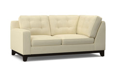 Brentwood Left Arm Corner Loveseat :: Leg Finish: Espresso / Configuration: LAF - Chaise on the Left