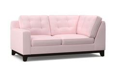 Brentwood Left Arm Corner Loveseat :: Leg Finish: Espresso / Configuration: LAF - Chaise on the Left