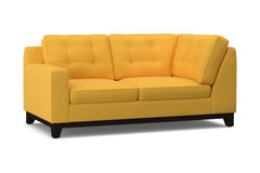 Brentwood Left Arm Corner Loveseat :: Leg Finish: Espresso / Configuration: LAF - Chaise on the Left