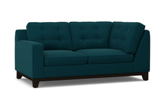 Brentwood Left Arm Corner Loveseat :: Leg Finish: Espresso / Configuration: LAF - Chaise on the Left