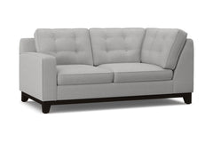 Brentwood Left Arm Corner Loveseat :: Leg Finish: Espresso / Configuration: LAF - Chaise on the Left