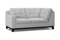 Brentwood Left Arm Corner Loveseat :: Leg Finish: Espresso / Configuration: LAF - Chaise on the Left