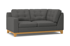 Brentwood Left Arm Corner Loveseat :: Leg Finish: Natural / Configuration: LAF - Chaise on the Left