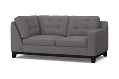 Brentwood Right Arm Corner Loveseat :: Leg Finish: Espresso / Configuration: RAF - Chaise on the Right