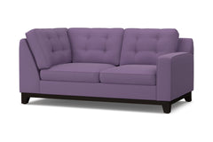 Brentwood Right Arm Corner Loveseat :: Leg Finish: Espresso / Configuration: RAF - Chaise on the Right