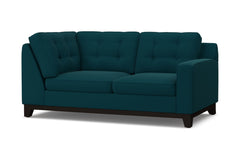 Brentwood Right Arm Corner Loveseat :: Leg Finish: Espresso / Configuration: RAF - Chaise on the Right