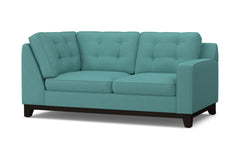 Brentwood Right Arm Corner Loveseat :: Leg Finish: Espresso / Configuration: RAF - Chaise on the Right