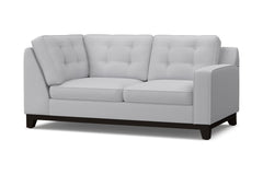 Brentwood Right Arm Corner Loveseat :: Leg Finish: Espresso / Configuration: RAF - Chaise on the Right