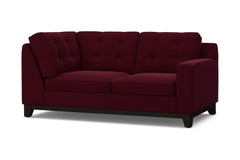 Brentwood Right Arm Corner Loveseat :: Leg Finish: Espresso / Configuration: RAF - Chaise on the Right